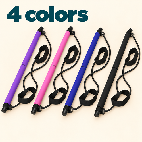 Pilates Bar with Resistance Bands