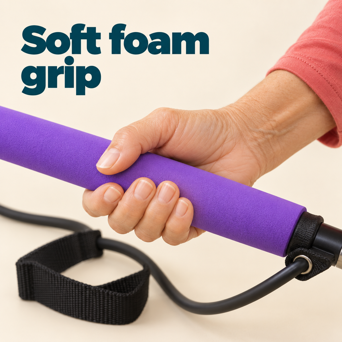 Pilates Bar with Resistance Bands