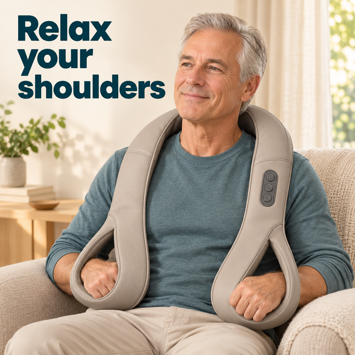 Wrap-Around Shoulder Massager